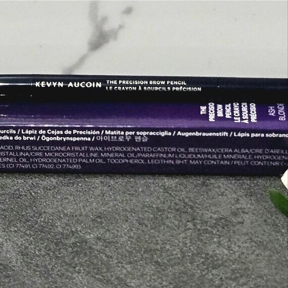 Kevyn Aucoin's Precision Brow Pencil In Ash Blonde High pigment self-sharpen NEW - Picture 9 of 11